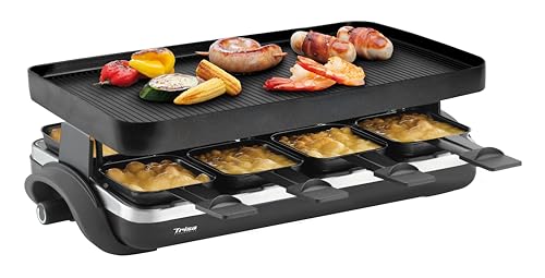 Trisa 8er Raclettegrill Supreme Premium schwarz/edelstahl von Trisa