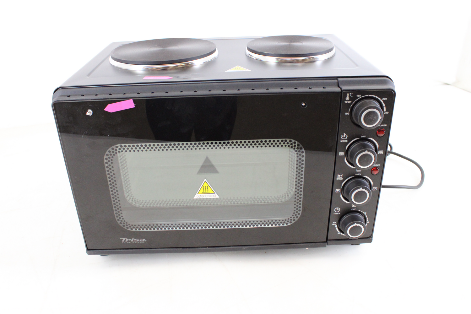 Trisa Bake & Cook Minibackofen Backofen Ofen Kochfunktion Siehe Text/Foto B-Ware von Trisa