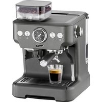 Trisa Barista Plus Espressomaschine Anthrazit 2300W mit Mahlwerk von Trisa