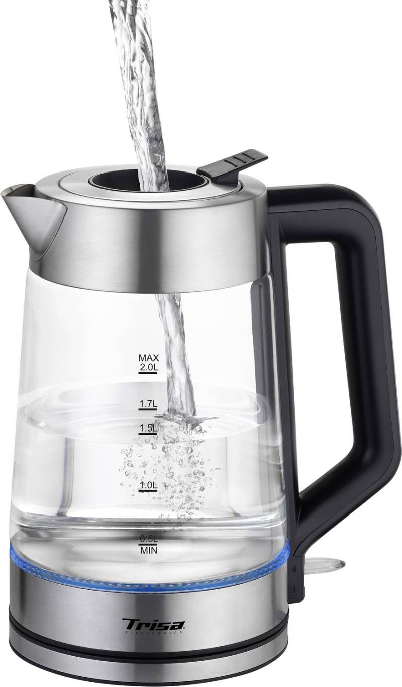 Trisa Wasserkocher Easy Fill Wasserkocher Edelstahl Led 77 W Haushaltsgerät B-Ware von Trisa