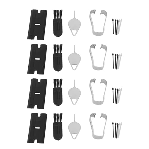 Stylus-Spitzen, 4 Sets Smooth Glide ABS Stylus-Ersatzspitzen Tab S9 S9 Ultra (Schwarz und Grau) von Trisar