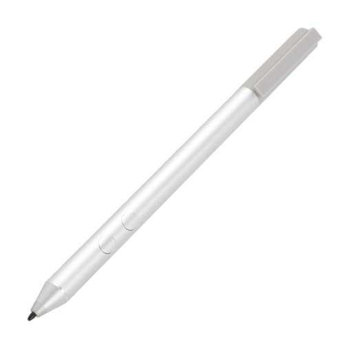 Tablet-Eingabestift, Ergonomisches Design, Eingabestift 1MR94AA, Aluminiumlegierung, Hohe Genauigkeit, mit Ersatzspitzen für Pavilion X360 15 Br0xx für 17 Aex für 15 Cn0xxx von Trisar