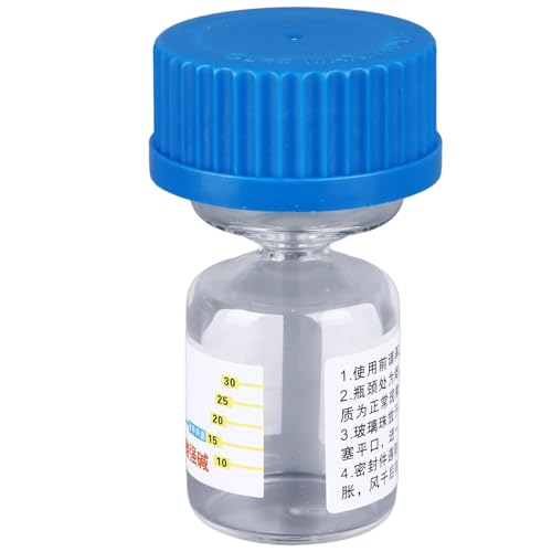 Trisar Uhr-Mikro-Verdunstungsflasche, Reinigungskorb, Mikro-Verdampfer-Glasflasche 8981 7066 für Uhrenmechanismus-Komponenten (BLUE) von Trisar