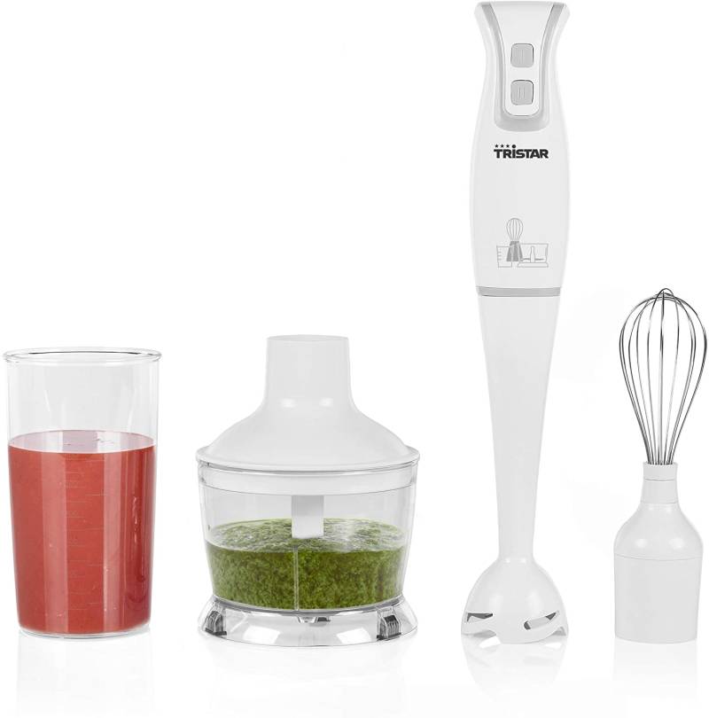 B-Ware Tristar Handmixer 5 Geschwindigkeitsstufen Teighaken Schneebesen Pürierstab B-Ware Tristar Handmixer 5 Geschwindigkeitsstufen Teighaken Schneebesen Pürierstab von Tristar