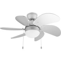 Deckenventilator mit Licht & Zugschalter, 3 Stufen Winterbetrieb Ø76cm von Tristar