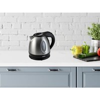 Tristar - Edelstahl Wasserkocher 1,2 Liter 360° drehbar kabellos 1500 Watt von Tristar