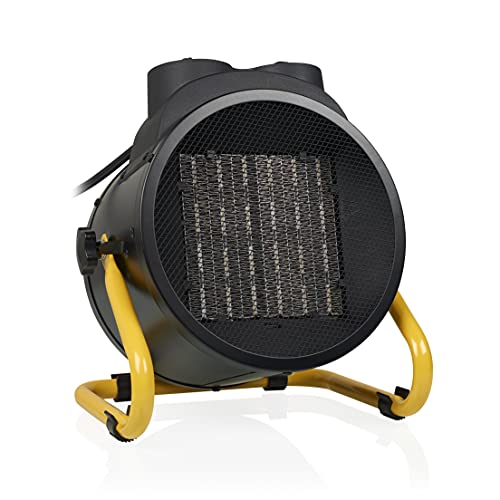 Elektrisches Heizgerät Tristar KA-5072 - Industrieheizung - Keramik - Turbo-Modus und Ventilationsfunktion - 3.000 W max, Schwarz von Tristar
