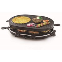 Tristar - raclette für 8 Personen Tischgrill, Grillplatte oval mit Crêpefläche 1200 Watt Tristar - raclette für 8 Personen Tischgrill, Grillplatte oval mit Crêpefläche 1200 Watt von Tristar