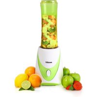 Smoothie Maker To-Go - Blender in Grün - mit 500ml Trinkflasche, 250 Watt von Tristar