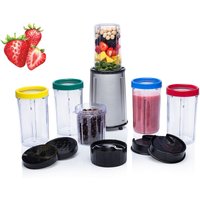 Multifunktionsmixer 0,4L für feuchte & trockene Zutaten, 4 Trinkbecher, 240 Watt von Tristar
