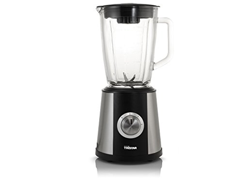 Tristar BL-4430 Blender – Inhalt: 1,5 Liter - Edelstahlgehäuse, Schwarz von Tristar