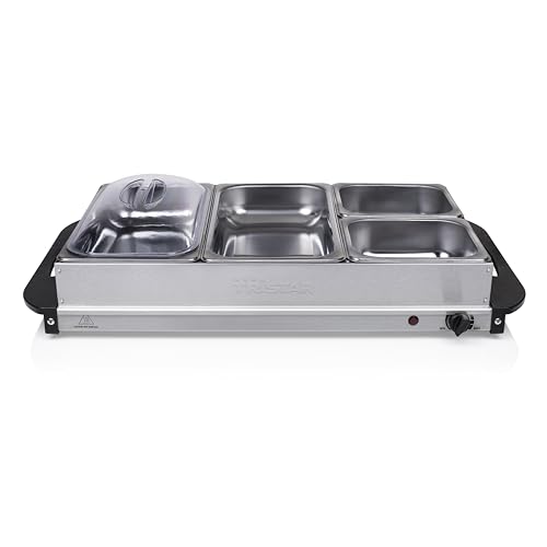 Tristar BP-6285 Buffet-Server, 300, Silber von Tristar