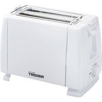 Tristar BR-1009 Toaster mit eingebautem Brötchenaufsatz Weiß von Tristar