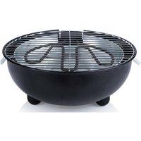 Elektro Barbecue-Tischgrill Tristar rund 1250 Watt schwarz Elektrogrill - Schwarz von Tristar