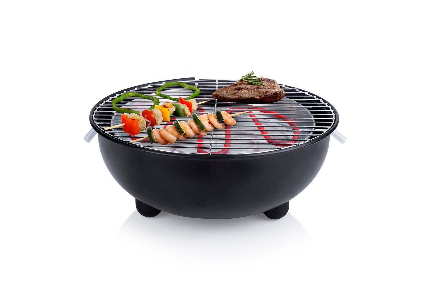 Tristar Elektrogrill BQ-2880, 1250 W, Tischgrill – Runde Form – Schwarz Tristar Elektrogrill BQ-2880, 1250 W, Tischgrill – Runde Form – Schwarz von Tristar