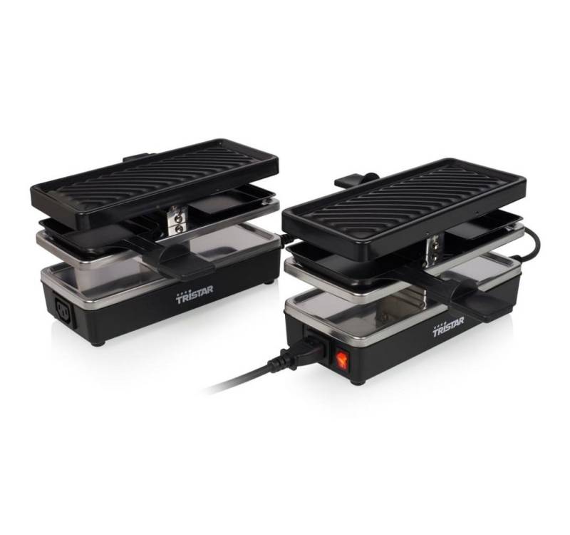 Tristar Elektrogrill Raclette-Grill für 4 Personen RA-2742 800W 23,8x10,4cm Schwarz von Tristar