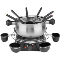 Tristar FO-1109 Fondue 1400W 8 Fonduegabeln Schwarz, Edelstahl von Tristar