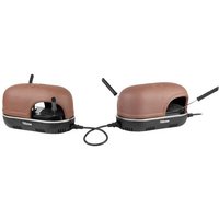 Tristar Festa Connec Raclette 4Pfännchen Terracotta, Schwarz von Tristar