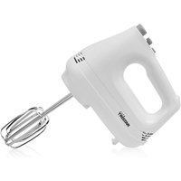 Tristar - Handmixer Kunststoff, 6 Stufen Turbofunktion, 2 Knethaken 2 Quirle, 200Watt von Tristar