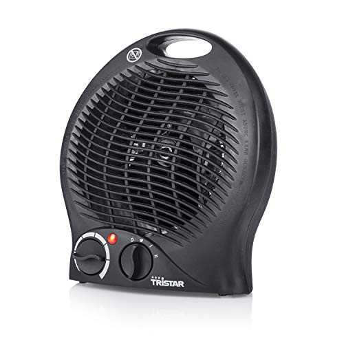 Tristar Elektroheizung (Ventilator) 3 einstellbare Leistungsstufen - Thermostat, 1 Stück, black, KA-5037 Tristar Elektroheizung (Ventilator) 3 einstellbare Leistungsstufen - Thermostat, 1 Stück, black, KA-5037 von Tristar