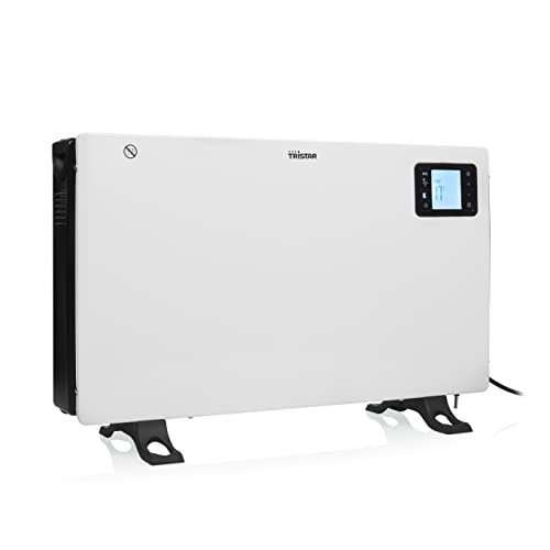 Tristar KA-5819 Vernetzbarer elektrischer Konvektor - Smart - Kostenlose App, digitales Display und Fernbedienung - 3 Wärmeeinstellungen - Frostschutzmodus - 2.000 W Weiß von Tristar