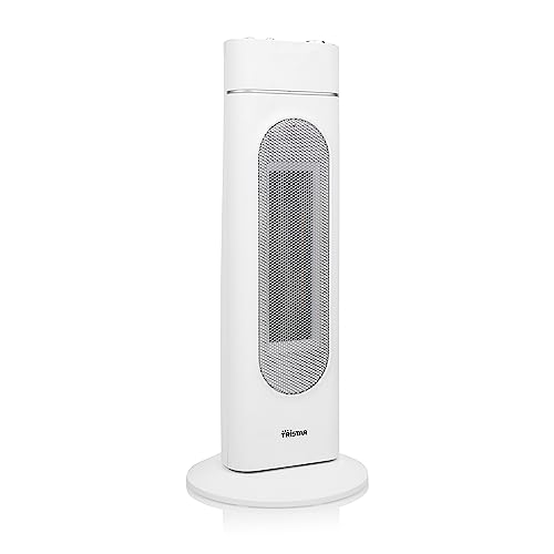 Tristar Keramik-Turmheizkörper KA-5088 – 2-in-1 Ventilatorfunktion Für Räume bis 20 m² 2000 W Mit Thermostat, Weiß von Tristar
