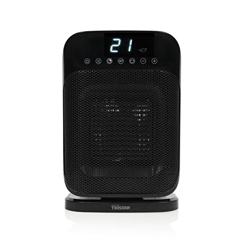Tristar Keramikheizkörper PTC KA-5074 – 2 Leistungseinstellungen – 3 Modi – 1800 W – Timerfunktion – IP21, Schwarz von Tristar