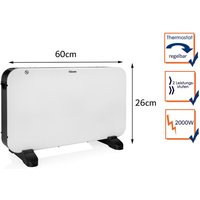 Tristar - Konvektor Heizung, Elektroheizer für 25m² Räume - 2000Watt Tristar - Konvektor Heizung, Elektroheizer für 25m² Räume - 2000Watt von Tristar