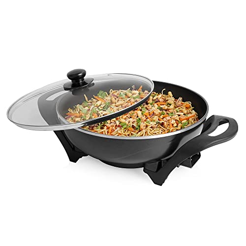 Tristar PZ-9130 Elektrische Grillpfannen, Schwarz, 33 cm ø von Tristar