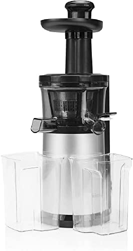 Tristar Slowjuicer Entsafter - mit automatischer Reinigungsfunktion, 55 Umdrehungen pro Minute, hoher Saftgewinn und Vitaminerhalt, SC-2303, Schwarz von Tristar