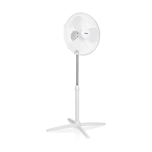 Tristar VE-5755 Standventilator – 45 W – 40 cm Ø – 115 cm Höhenverstellbarer – 3 Geschwindigkeitsstufen – Oszillierend 85° von Tristar