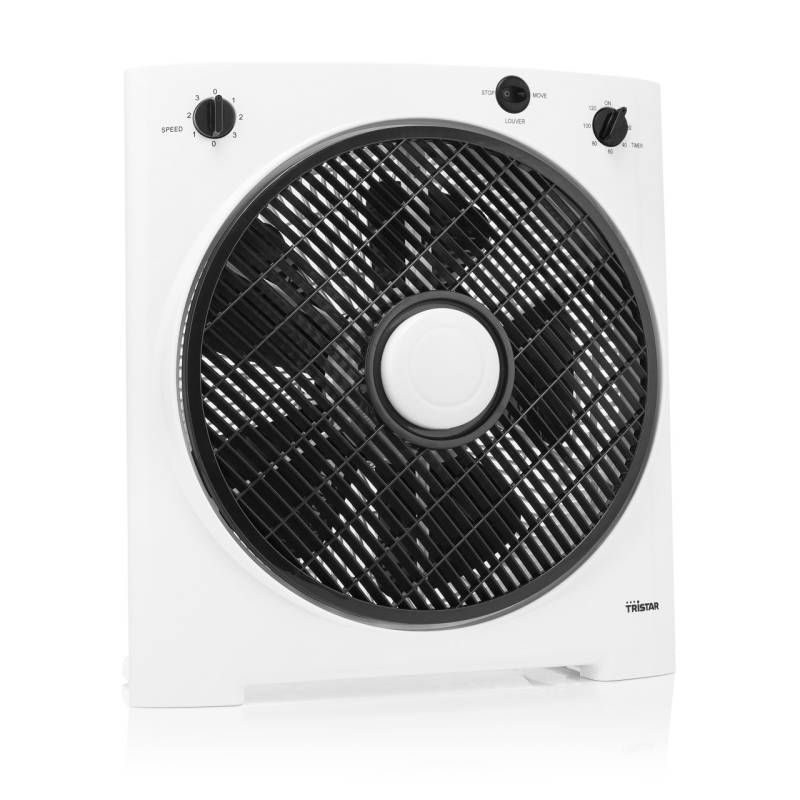 Tristar Tischventilator Ø 30 cm 40W 3 Stufen Timer oszillierend weiß von Tristar
