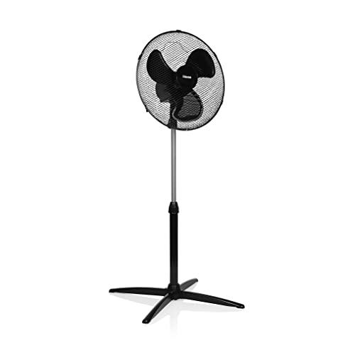 Tristar VE-5756 Standventilator – 45 W – 40 cm Ø – 115 cm Höhenverstellbarer – 3 Geschwindigkeitsstufen – Oszillierend 85° von Tristar