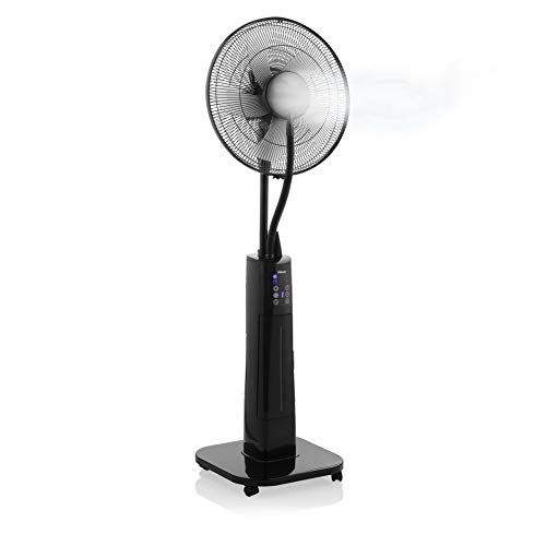 Tristar VE-5884 Nebel Ventilator – 70 W – 40 cm Ø – 2 L Wassertankkapazität– 3 Geschwindigkeitsstufen – Oszillierend 85° – Fernbedienung von Tristar