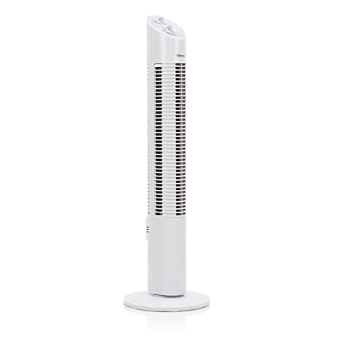 Tristar VE-5905 Turmventilator – 73 cm – 3 Geschwindigkeiten – mit Timer-Funktion – Oszillierend, Weiß von Tristar