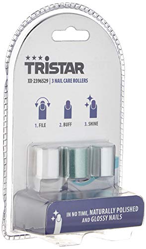 Tristar XX-2396529 Nagelpflege-Rollen, 6 g, 3 Aufsätze von Tristar