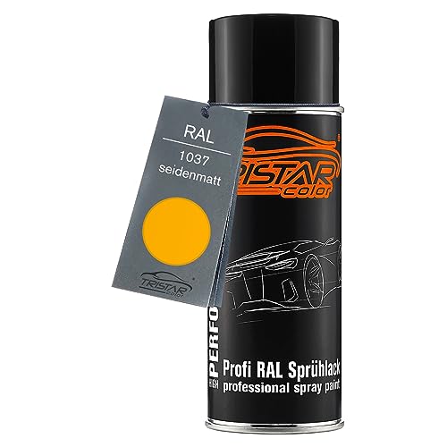 TRISTARcolor RAL 1037 Sonnengelb Spraydose 400 ml seidenmatt schnelltrocknend von TRISTARcolor