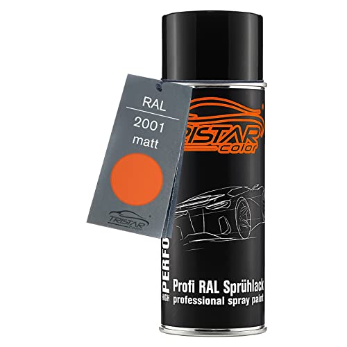 RAL 2001 Rotorange Spraydose 400 ml matt schnelltrocknend RAL 2001 Rotorange Spraydose 400 ml matt schnelltrocknend von TRISTARcolor