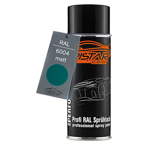 TRISTARcolor RAL 6004 Blaugrün Spraydose 400 ml matt schnelltrocknend von TRISTARcolor