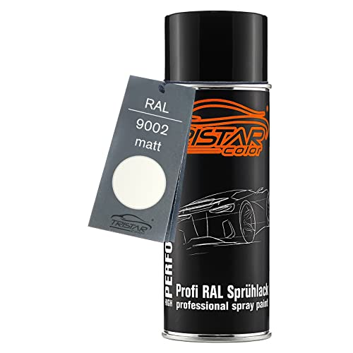 RAL 9002 Grauweiss Spraydose 400 ml matt schnelltrocknend von TRISTARcolor