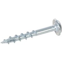 500 x verzinkte Taschenlochschrauben mit Scheibenkopf und Grobgewinde 8 x 1 1/4 Zoll 500 x verzinkte Taschenlochschrauben mit Scheibenkopf und Grobgewinde 8 x 1 1/4 Zoll von Triton