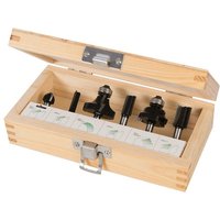 Einsteigerpaket 1/2-Zoll-Fräser, 6-tlg. Satz 6-tlg. Einsteigerpaket 1/2-Zoll-Fräser, 6-tlg. Satz 6-tlg. von Triton
