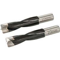 Triton - Bohrer für Handdübelmaschine, 10 mm, 2 Stk. TDJDB10 von Triton