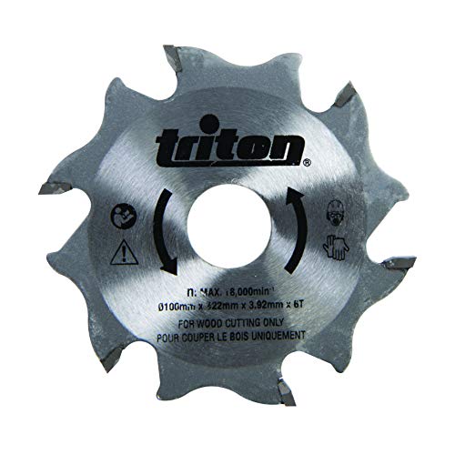 Triton Fräsblatt für Flachdübelfräse, 100 mm, 1 Stück, orange, TDJ600 von Triton