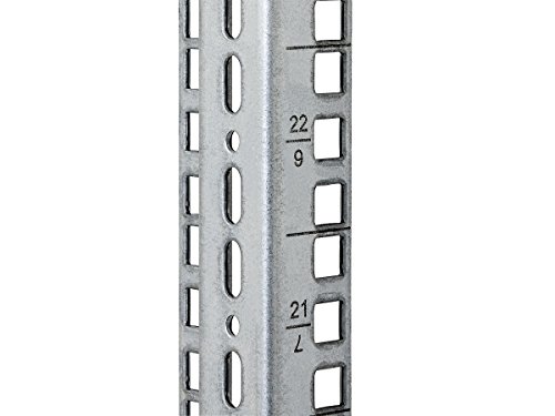 Triton RAX-VL-X04-X1 Rack-Zubehör (Rack Schiene, Silber, Metall, 189,8 mm) von Triton