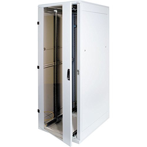Tritón RMA-15-A66-CAX-A1 48,26 cm (19 Zoll) Netzwerkschrank 15HE, Glastür, schwarz von Triton