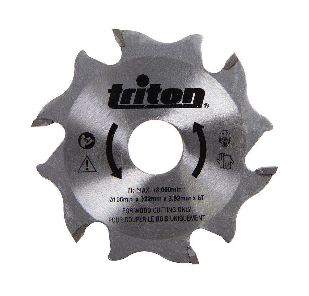 Triton Fräser-Set triton Fräsblatt für Flachdübelfräse 100 mm TBJC von Triton