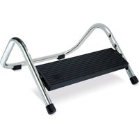 WEDO® Fußstütze Trittboy, Trittplatte schwarz, Gestell vernickelt von WEDO®
