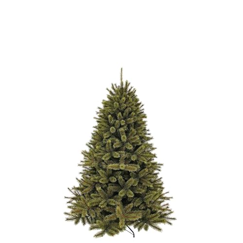 Triumph Tree 788040 Künstlicher Weihnachtsbaum Forest Frosted Pine Höhe 155 cm Durchmesser 119 cm, Zweige 618, grün von Triumph Tree