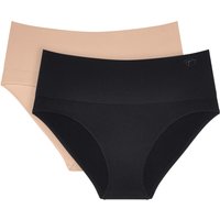 Triumph Maxislip "Soft Sculpt" 2er Pack, nahtlos, formende Passform, Rundstrick, hoher Beinausschnitt von Triumph